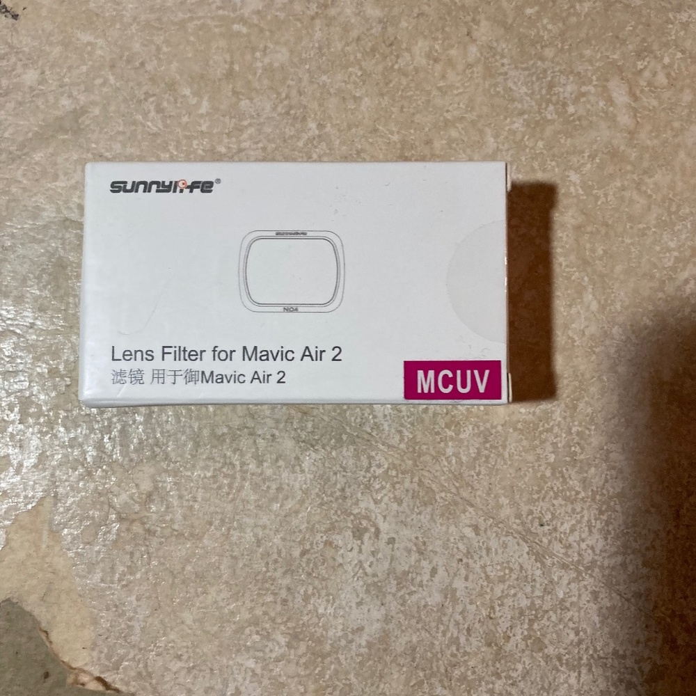 Sunnylife Lens Filter for Mavic Air 2 Drone New
